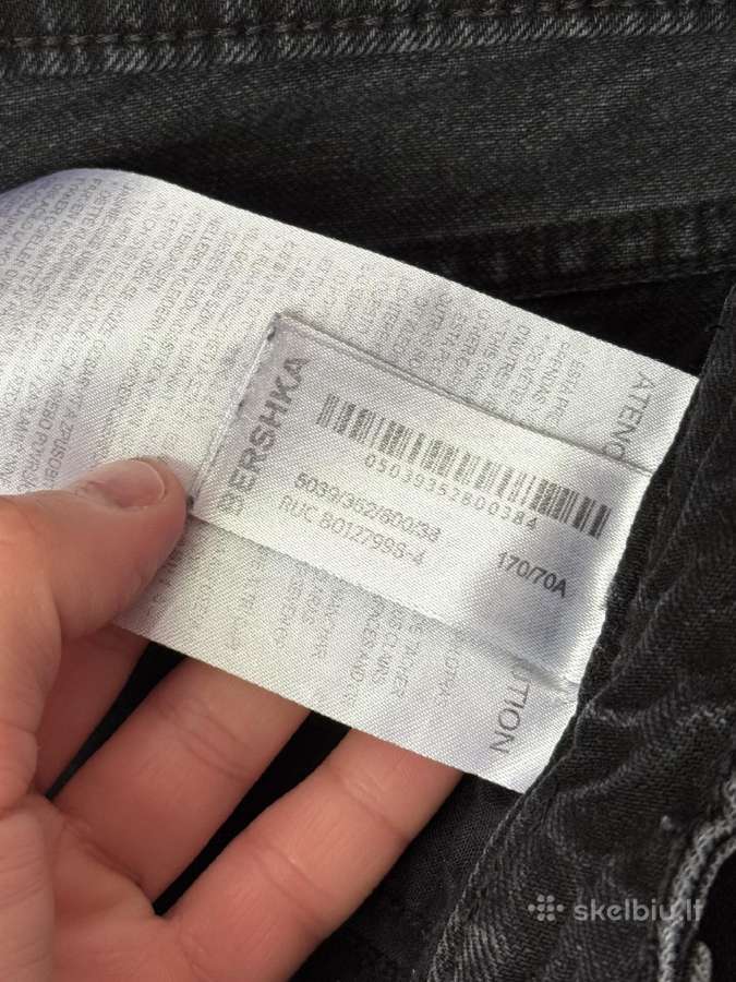 Bershka moteriški juodi džinsai 38 dydis - nuotraukos Nr. 13