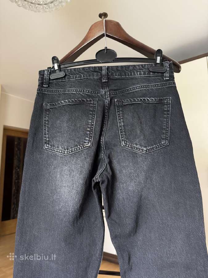 Bershka moteriški juodi džinsai 38 dydis - nuotraukos Nr. 15