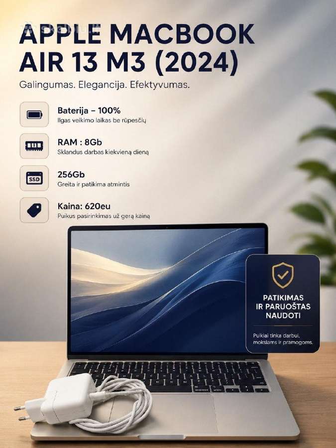 Apple MacBook air 13 M3(2024)