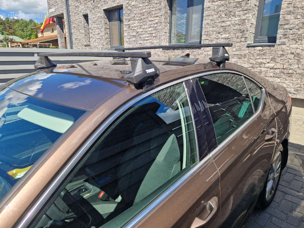 Thule Squarebar EVO skersiniai Skoda Octavia