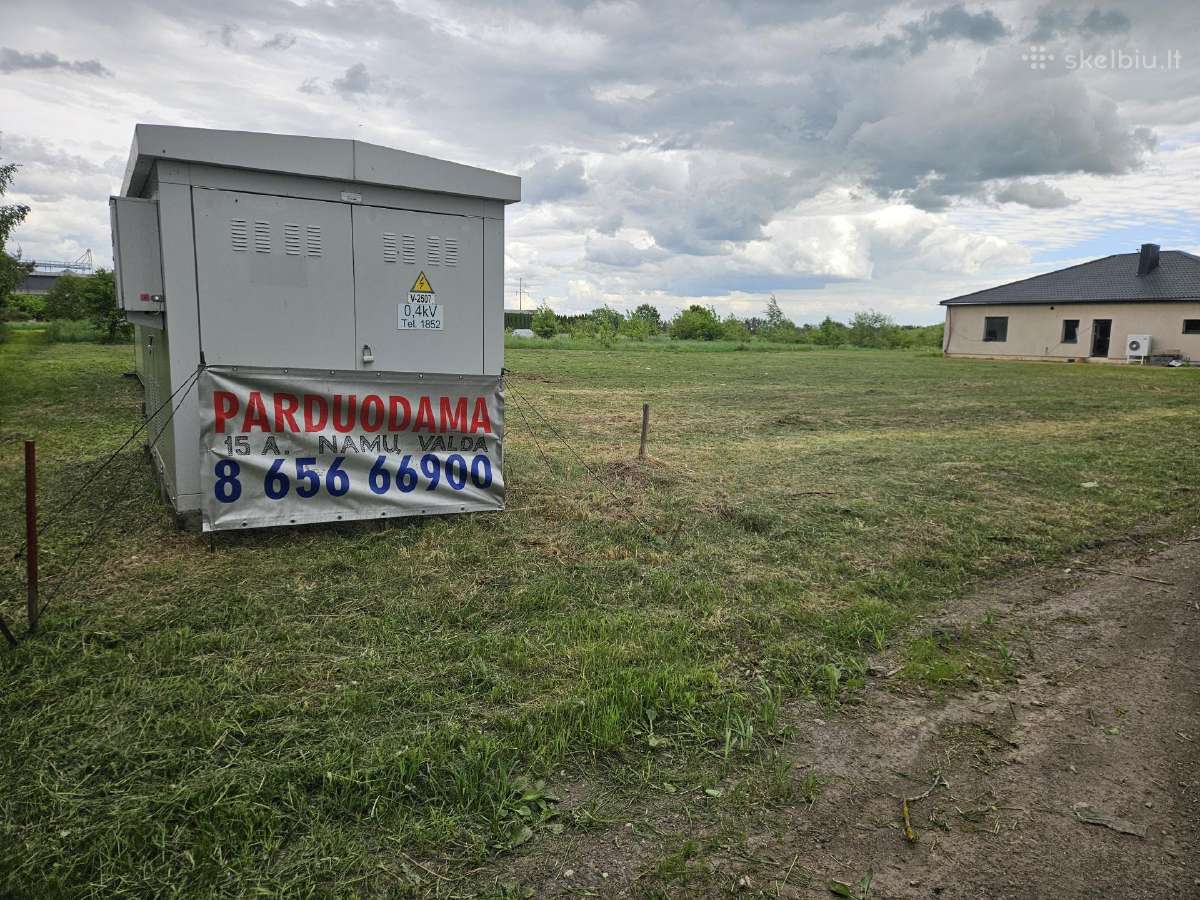 Namu valdos sklypas Kerava, Panevezio raj