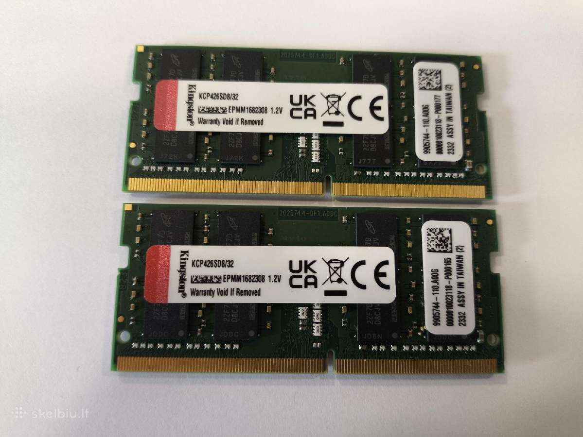 Ddr4 2*32gb 2666mhz ( 64gb viso ) RAM