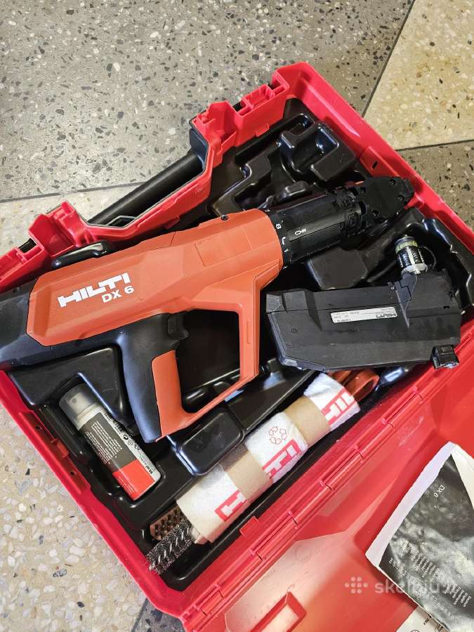 Hilti nuron 5 irankiu komplektas su 3 baterijom - nuotraukos Nr. 5