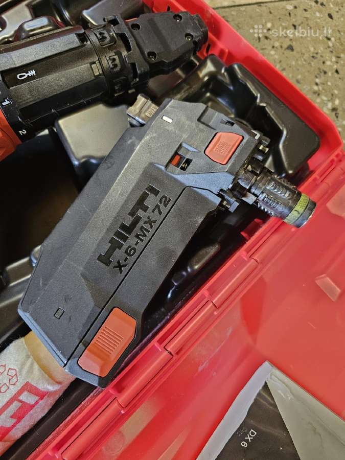 Hilti nuron 5 irankiu komplektas su 3 baterijom - nuotraukos Nr. 7