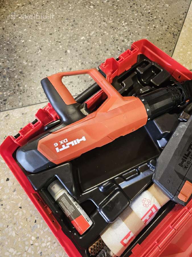Hilti nuron 5 irankiu komplektas su 3 baterijom - nuotraukos Nr. 8