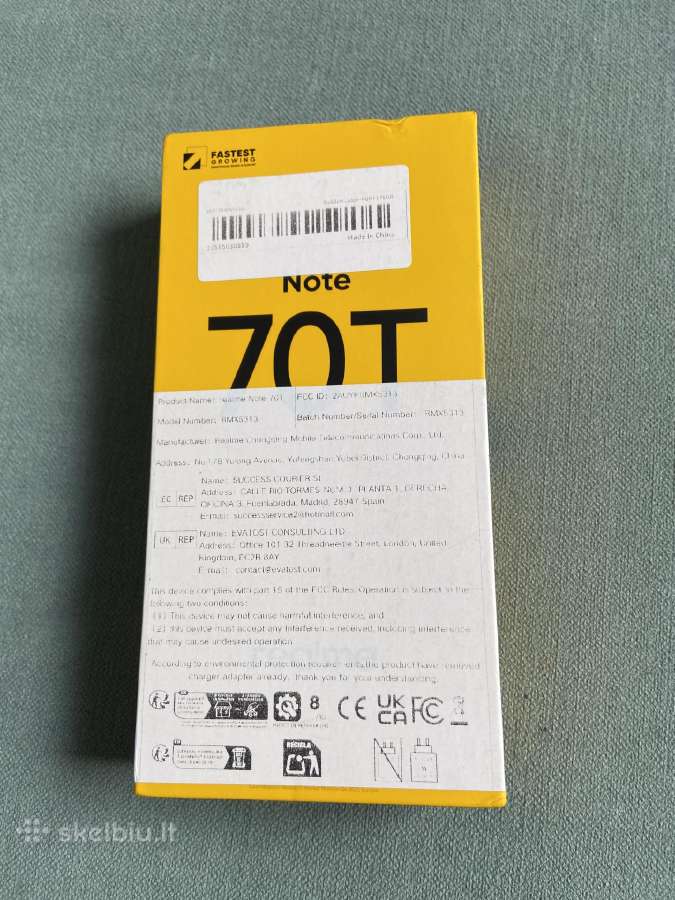 Realme Note 70t