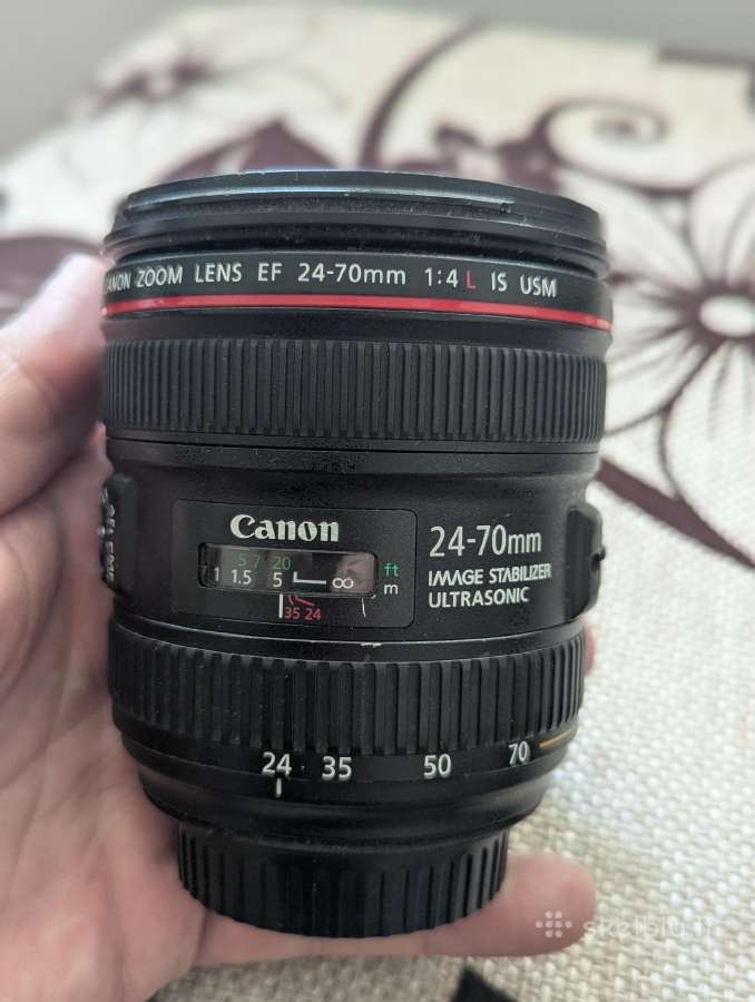 Objektyvas Canon Ef 24-70 4l