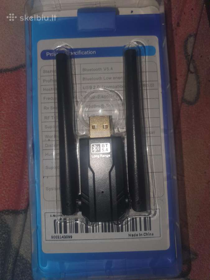 Usb bluetooth adapteris