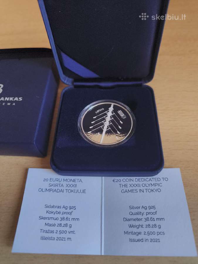 20€, Tokijo olimpinės žaidynės, 2021m. - nuotraukos Nr. 2