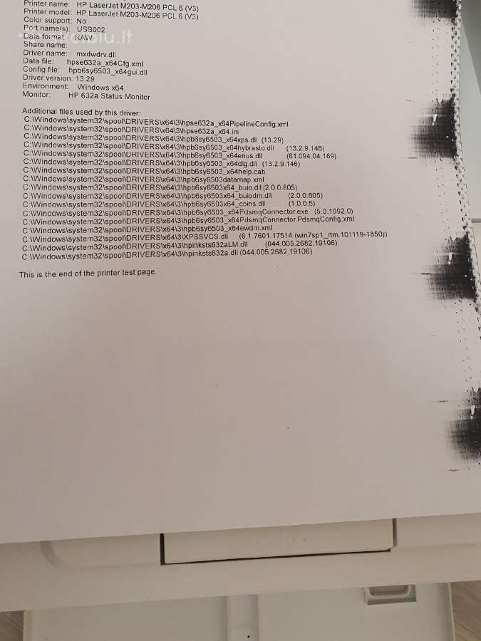 Spausdintuvas Hp Laser Jet Pro M203dn - nuotraukos Nr. 7