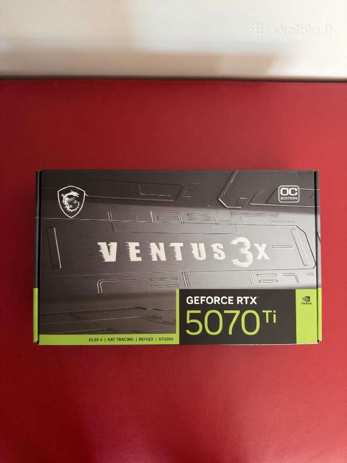 Msi Geforce Rtx 5070 Ti Ventus 3x Oc 16 GB