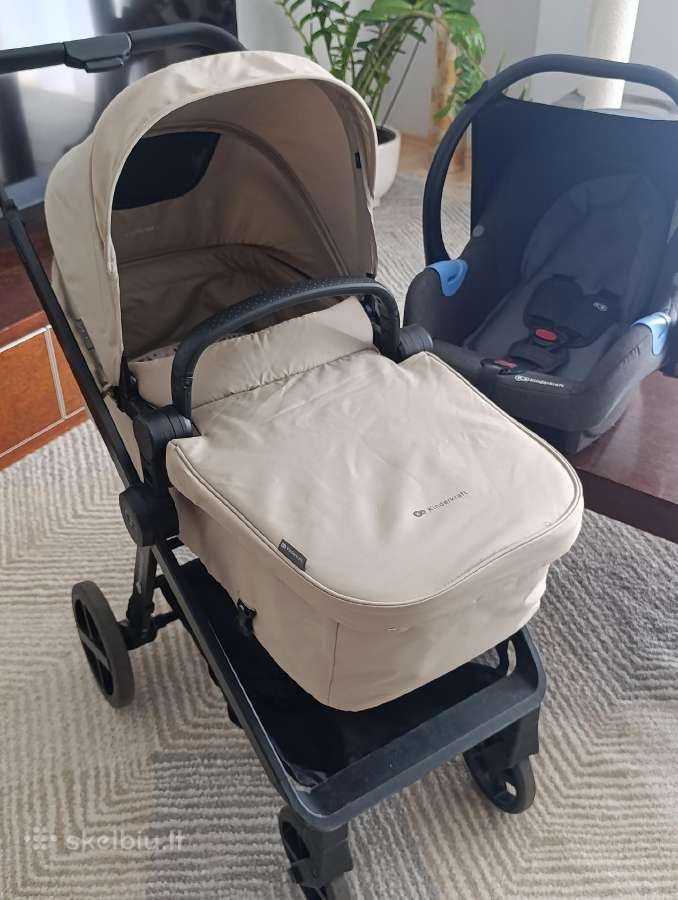 Universalus vežimėlis Kinderkraft 3in1, Newly Beig
