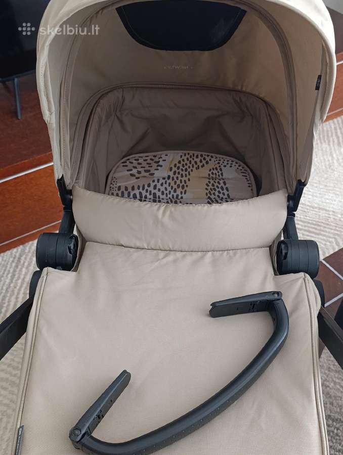 Universalus vežimėlis Kinderkraft 3in1, Newly Beig - nuotraukos Nr. 2