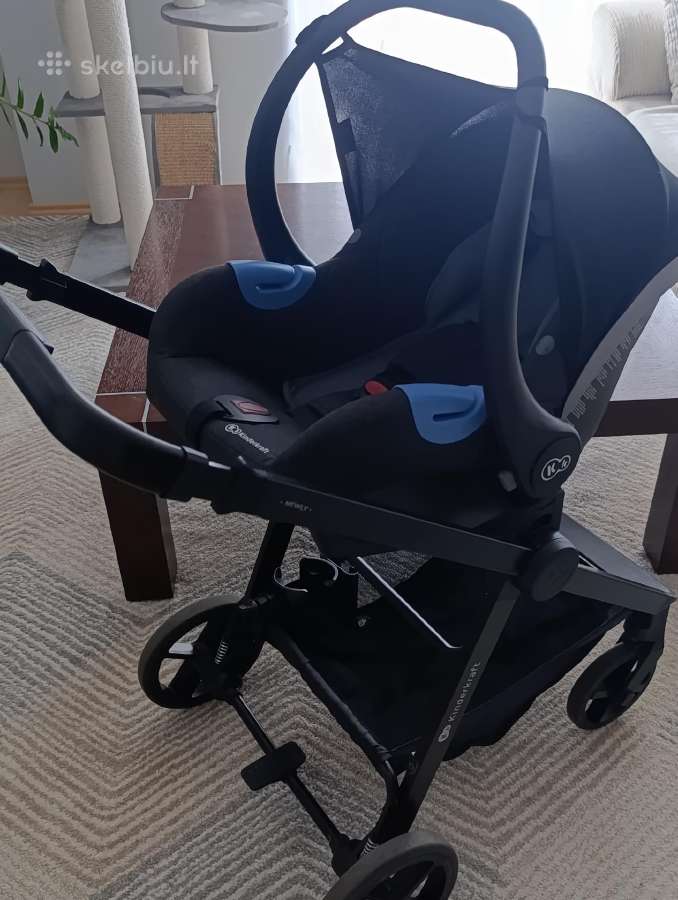 Universalus vežimėlis Kinderkraft 3in1, Newly Beig - nuotraukos Nr. 5