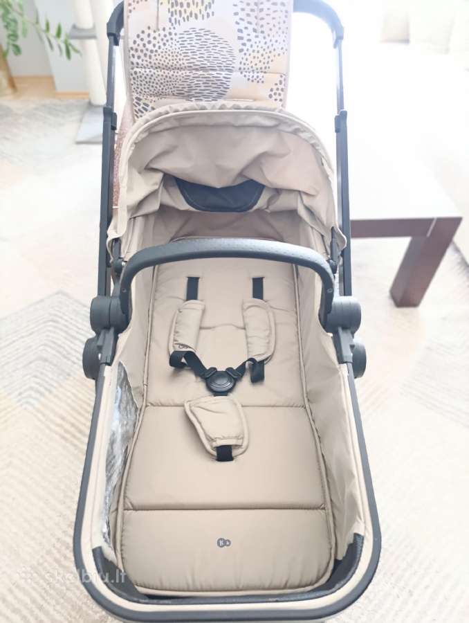 Universalus vežimėlis Kinderkraft 3in1, Newly Beig - nuotraukos Nr. 6