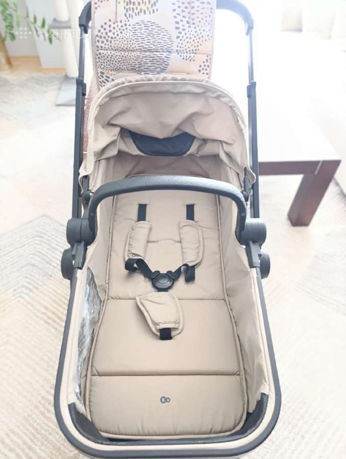 Universalus vežimėlis Kinderkraft 3in1, Newly Beig - nuotraukos Nr. 8