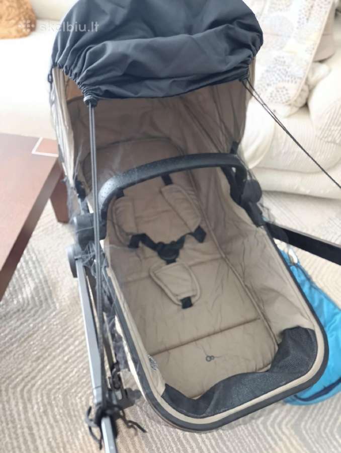 Universalus vežimėlis Kinderkraft 3in1, Newly Beig - nuotraukos Nr. 10
