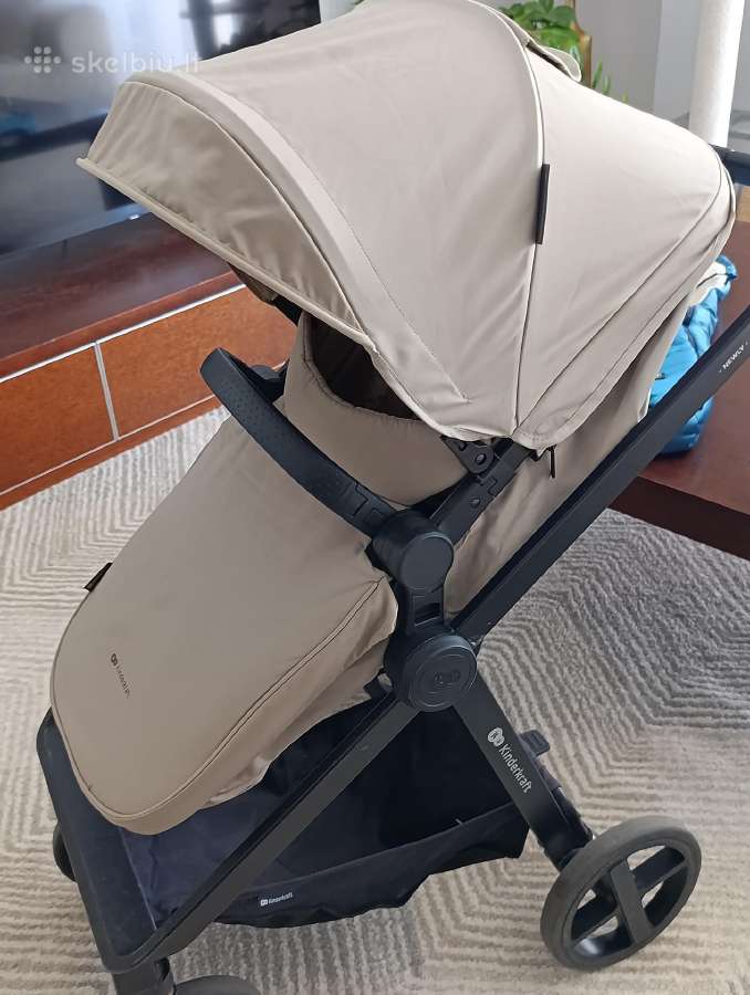 Universalus vežimėlis Kinderkraft 3in1, Newly Beig - nuotraukos Nr. 27