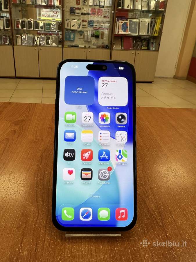 Apple iPhone 15 Plus 128 GB (Naudotas)