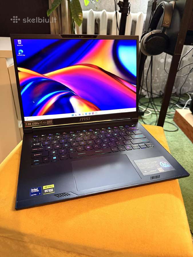 Galingas Msi Stealth 14 Ai nešiojamas kompiuteris