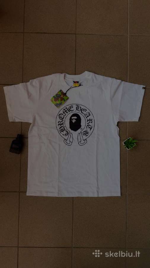 Bape & Chrome Heart T-shirt