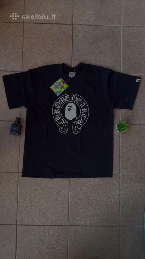 Bape & Chrome Heart T-shirt