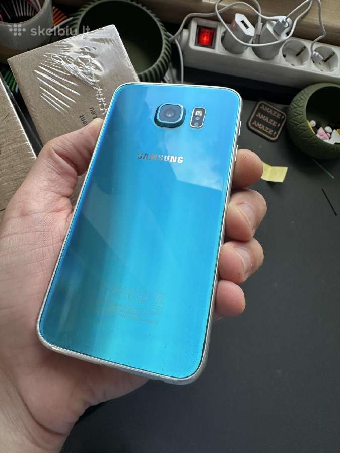 Samsung Galaxy S6 Sm-920f Blue 32gb