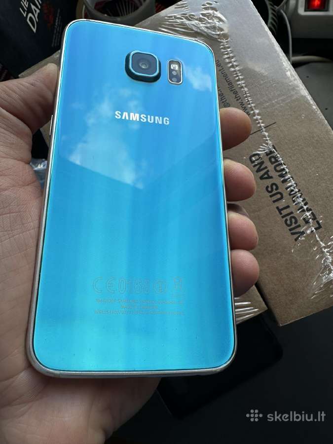 Samsung Galaxy S6 Sm-920f Blue 32gb - nuotraukos Nr. 3