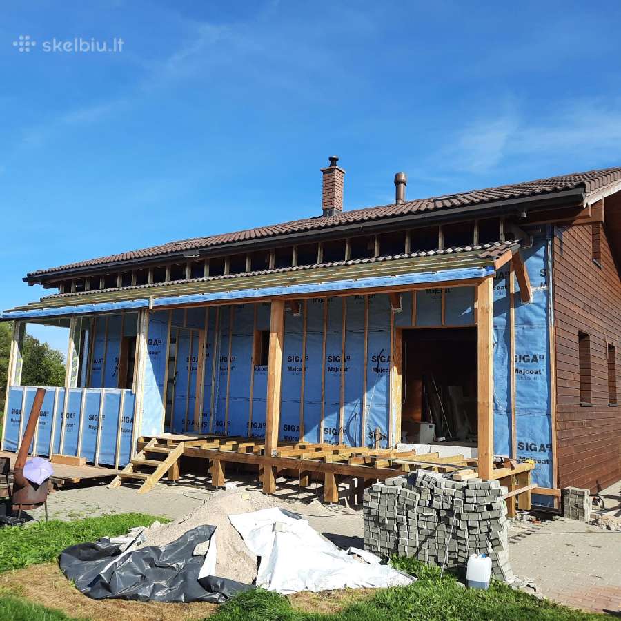 Darbas statyboje, bendrastatybiniai darbai - nuotraukos Nr. 3