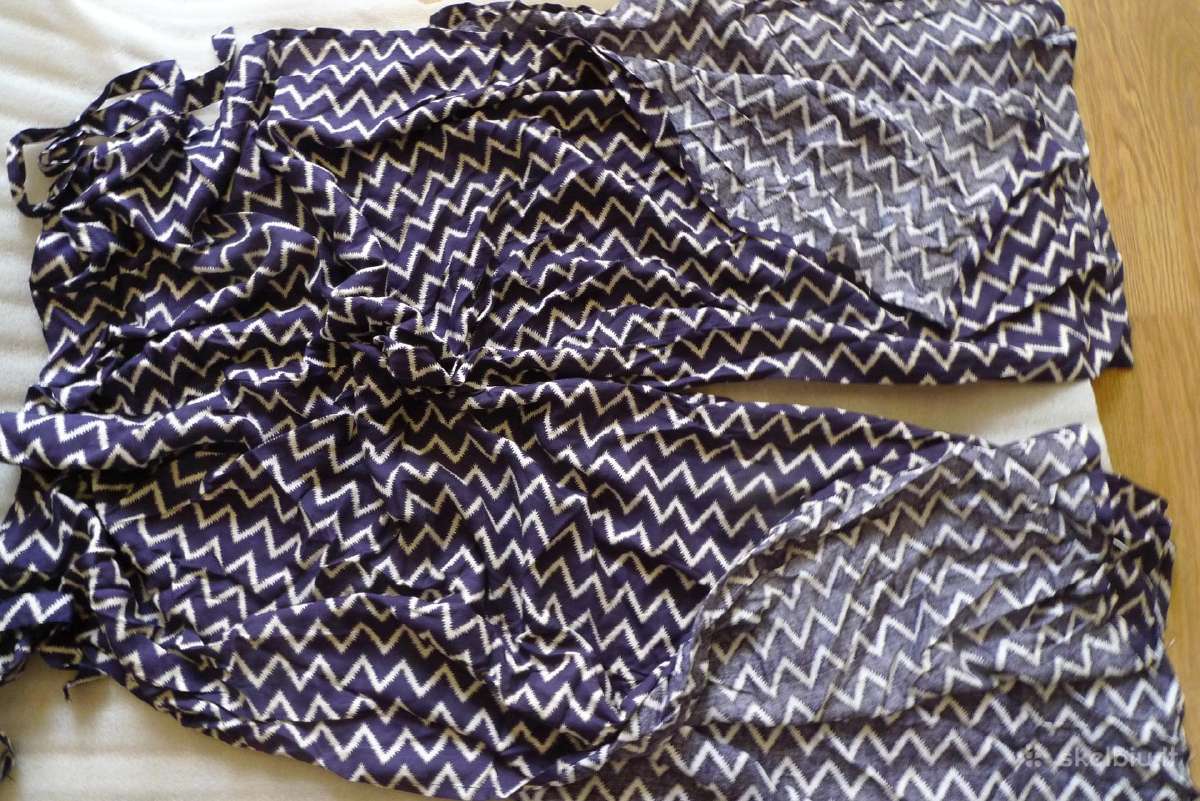 Plačios,naujos natūralios,surišamos iš Bali kelnės