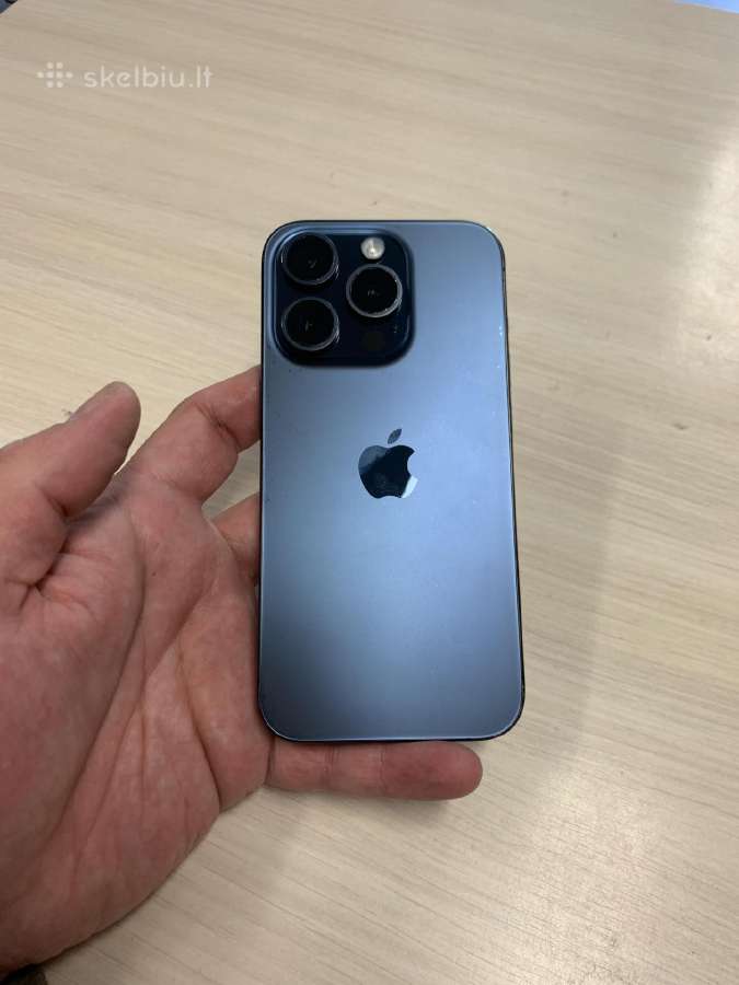 iPhone 15 Pro Blue Titanium