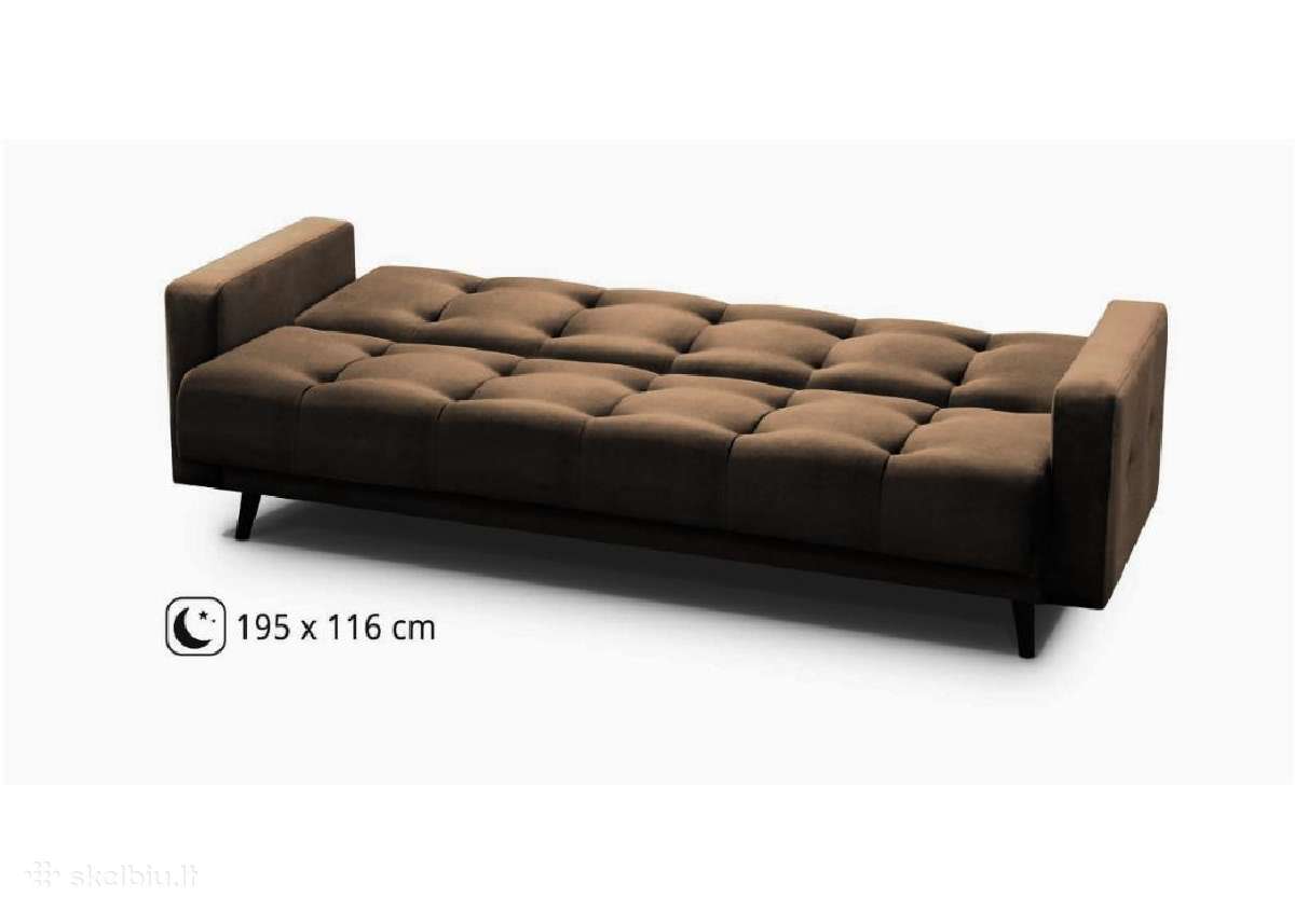 Minkšta sofa-lova „salsa“ su dėže patalynei - nuotraukos Nr. 4