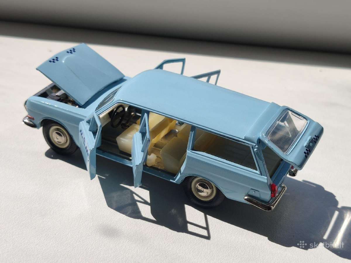 1:43 taxi volga gaz 24-02 numerine A13 ussr - nuotraukos Nr. 5
