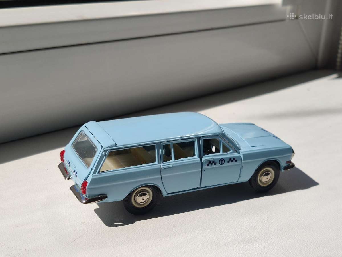 1:43 taxi volga gaz 24-02 numerine A13 ussr - nuotraukos Nr. 6