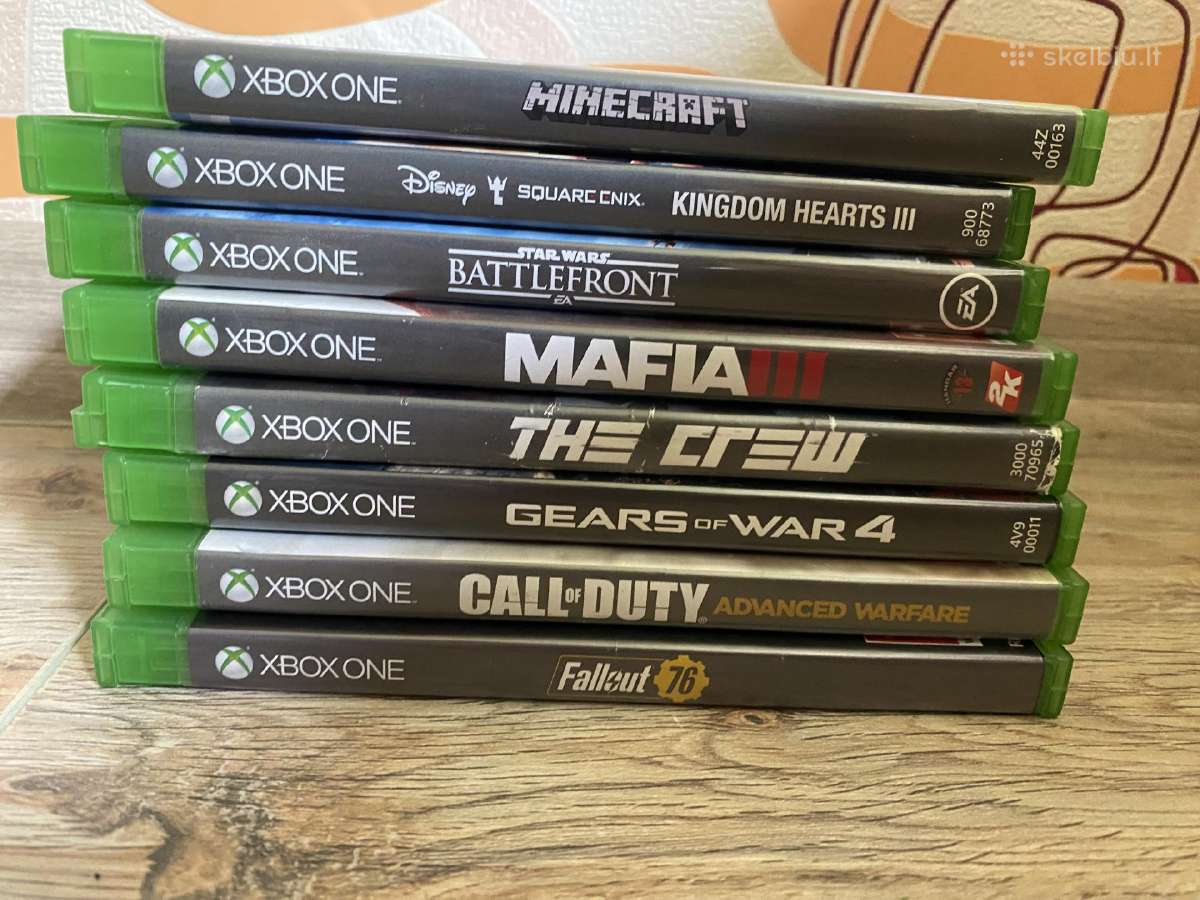 Xbox one s xbox one xbox one x zaidimai orginalus