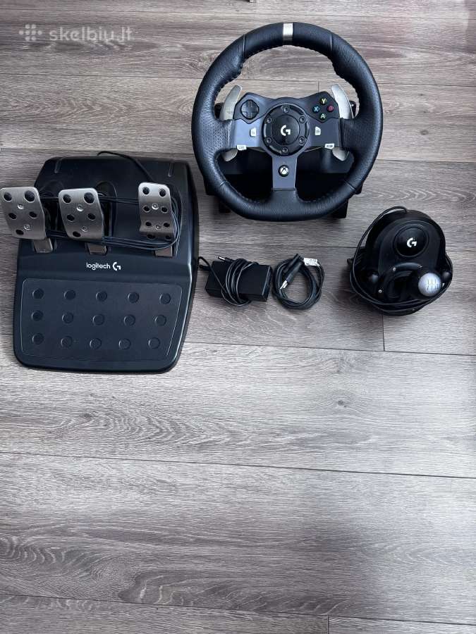 Logitech g920 + Logitech shifter