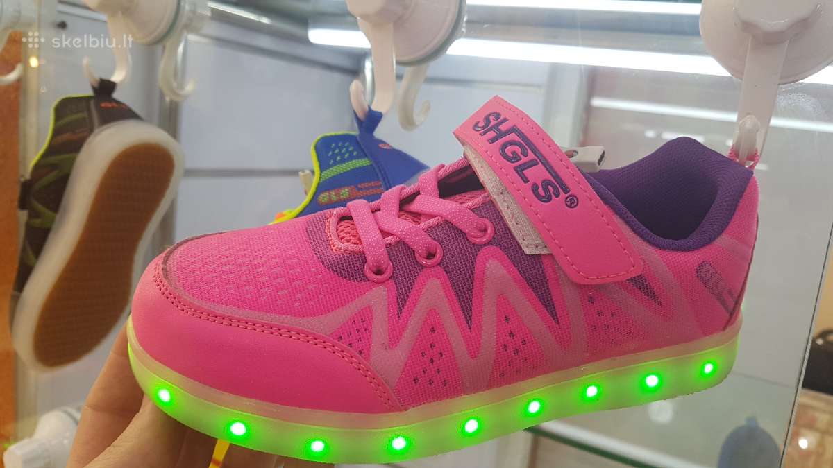 Išparduodam .LED svieciantys batai, basutes - nuotraukos Nr. 3