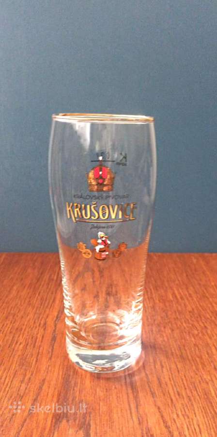 Taurė alui, 0,3l, Krušovice