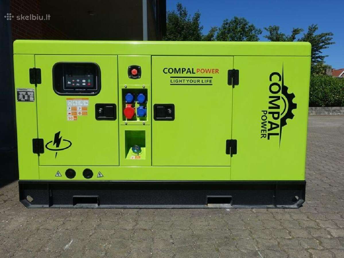 37,5 kva, 3 fazių, 230/400 V generatorius