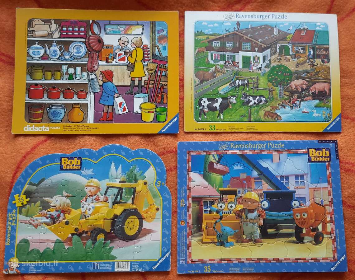 Dėlionė Ravensburger mažiems vaikams