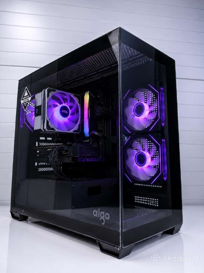 Naujas Stacionarus Kompiuteris Rtx 5060 Ryzen 5