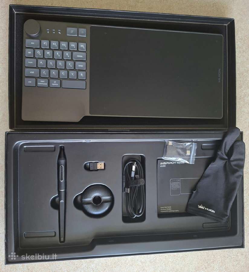 Huion keydial kd200 - nuotraukos Nr. 2