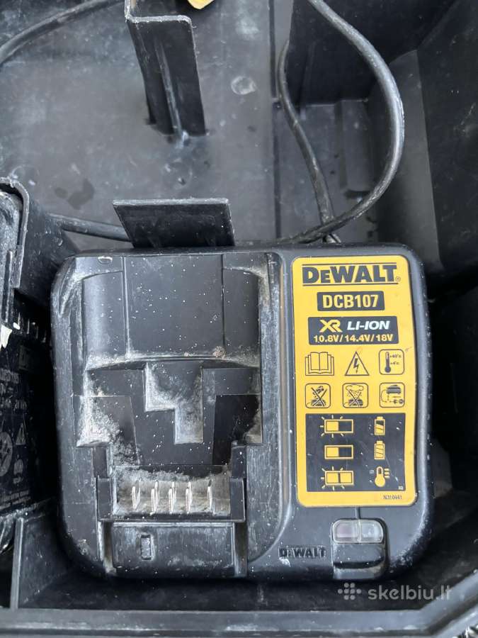 Akumuliatorinis suktuvas Dewalt Dcd776c1 - nuotraukos Nr. 2