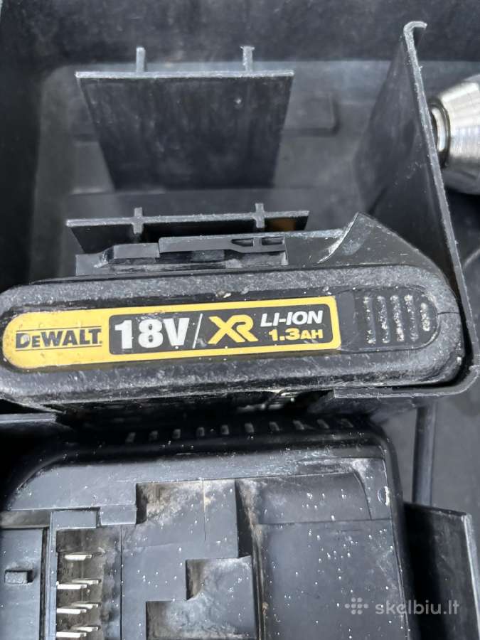Akumuliatorinis suktuvas Dewalt Dcd776c1 - nuotraukos Nr. 3