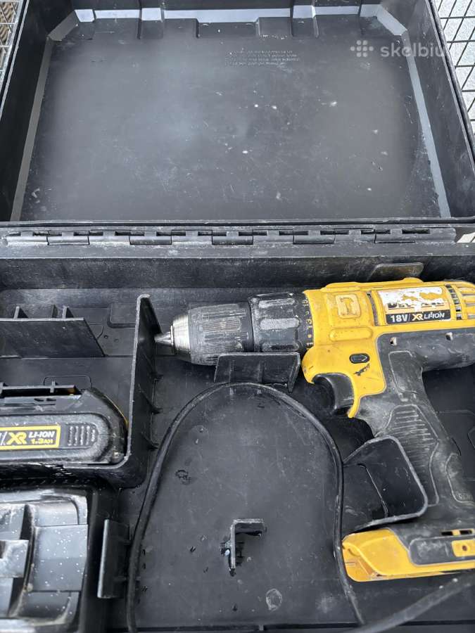 Akumuliatorinis suktuvas Dewalt Dcd776c1 - nuotraukos Nr. 4