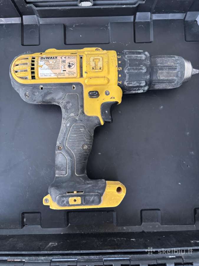 Akumuliatorinis suktuvas Dewalt Dcd776c1 - nuotraukos Nr. 5