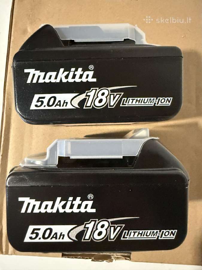 Makita akumuliatoriai 5ah