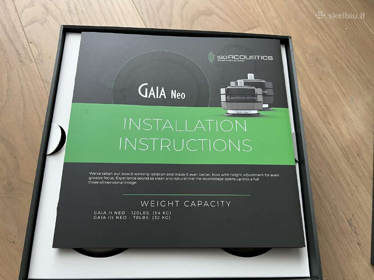 Isoacoustics Gaia Neo, Aperta, Orea serijos.