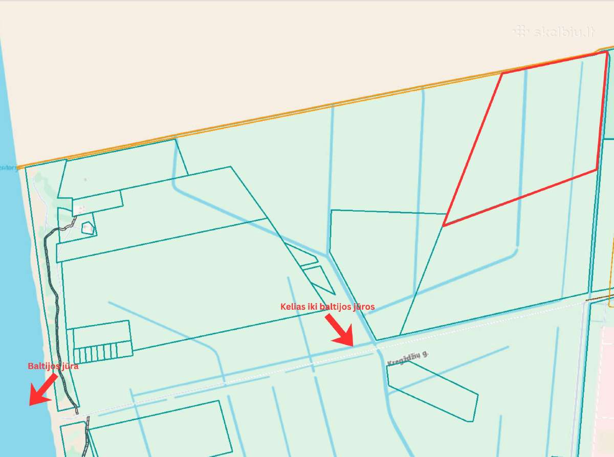27 Ha Sklypas Šalia Jūros Būtingėje, Palangos Sav. - nuotraukos Nr. 5