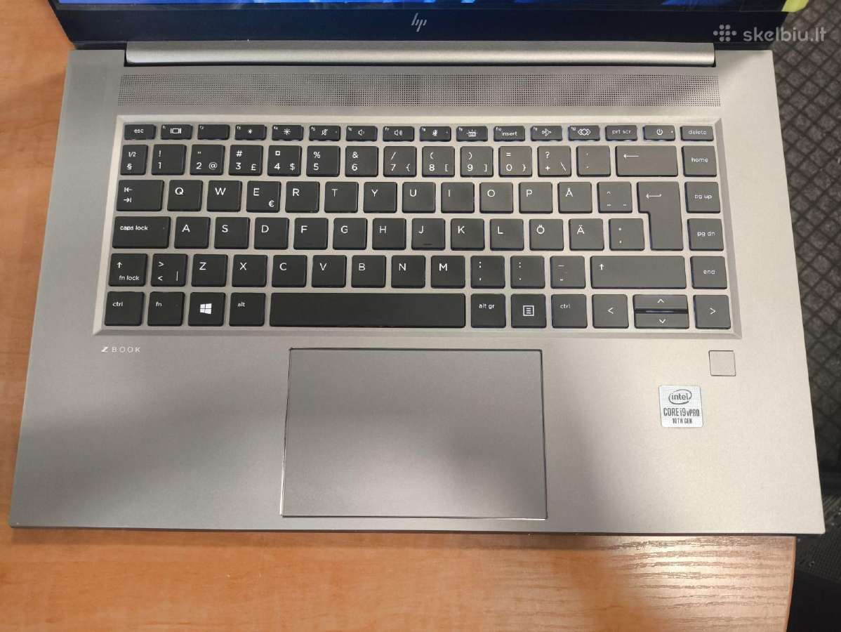 Zbook i9-10885h 32gb 1tb SSD Nvidia Rtx 2070 8gb - nuotraukos Nr. 2
